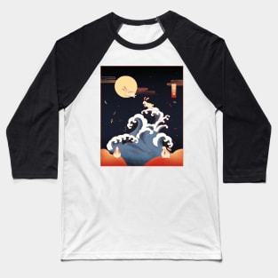 Usagi no tsuki Baseball T-Shirt